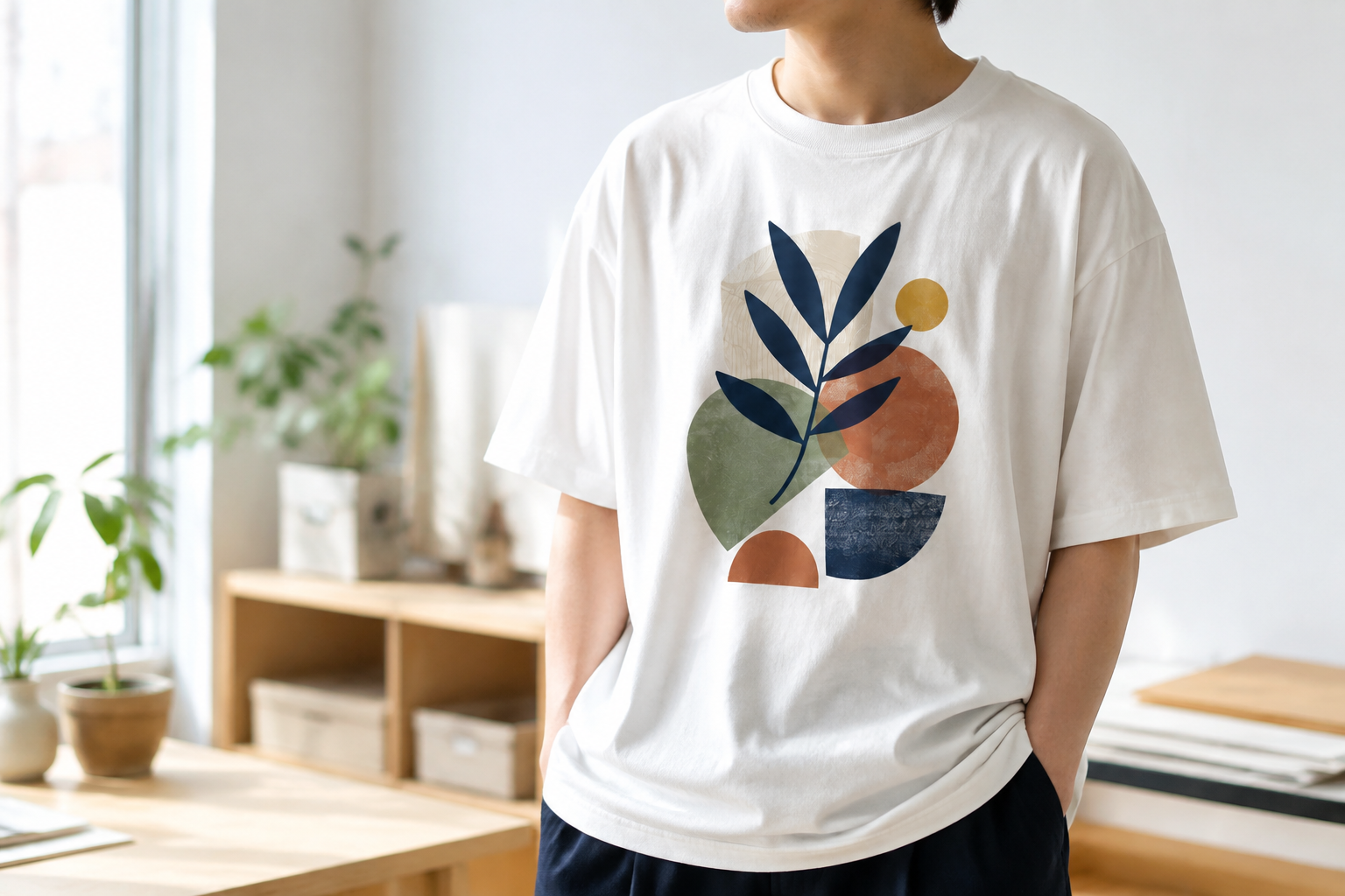 オリジナルデザインのTシャツ